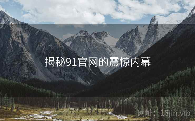 揭秘91官网的震惊内幕  第2张
