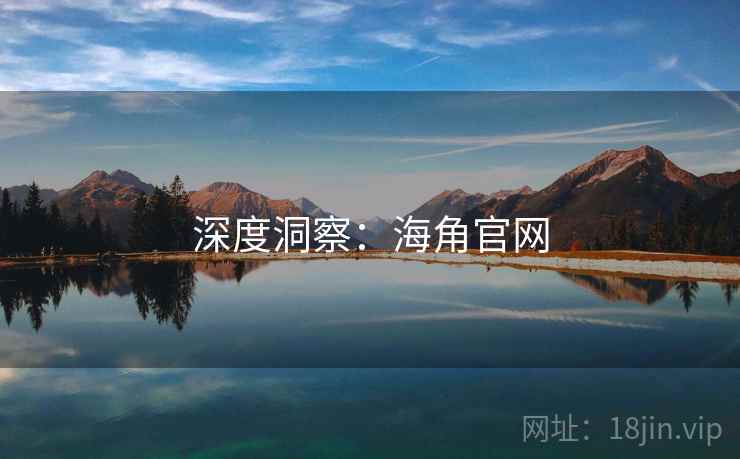 深度洞察：海角官网