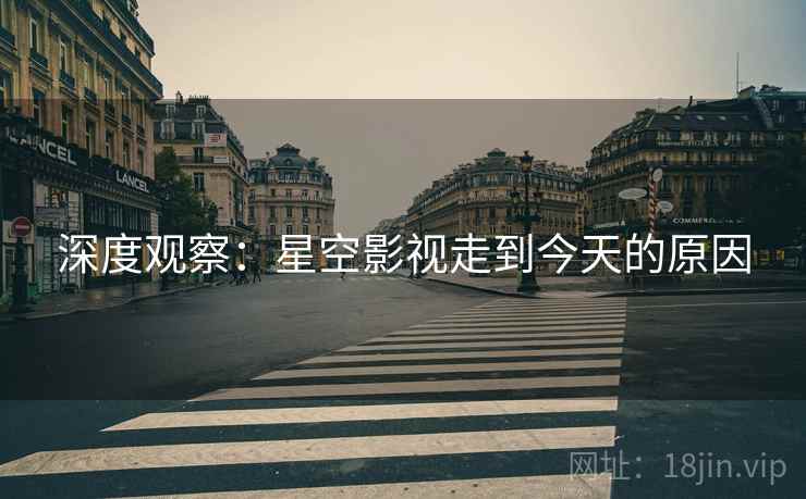深度观察：星空影视走到今天的原因