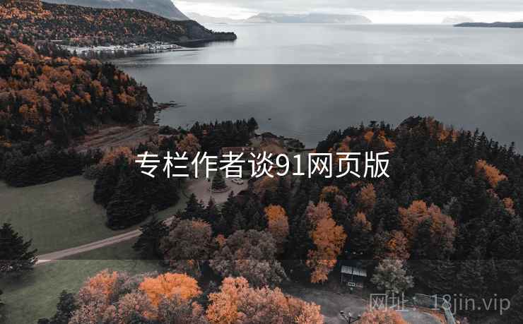 专栏作者谈91网页版