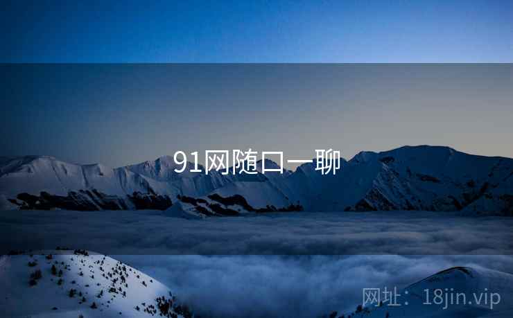 91网随口一聊