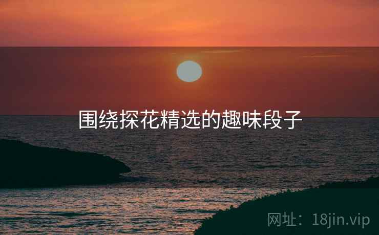 围绕探花精选的趣味段子