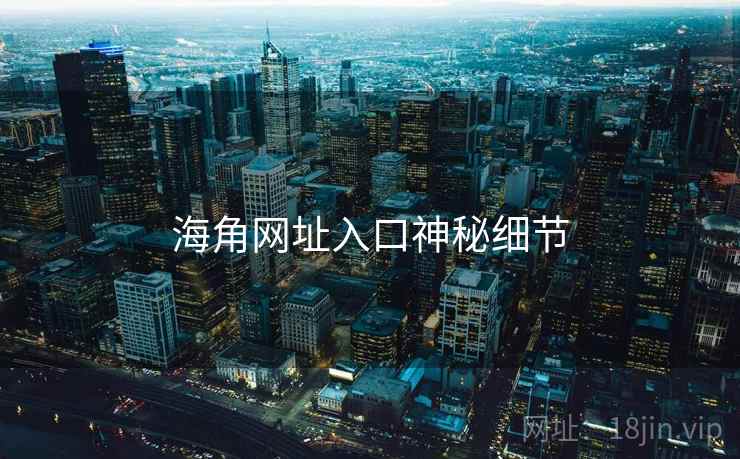 海角网址入口神秘细节