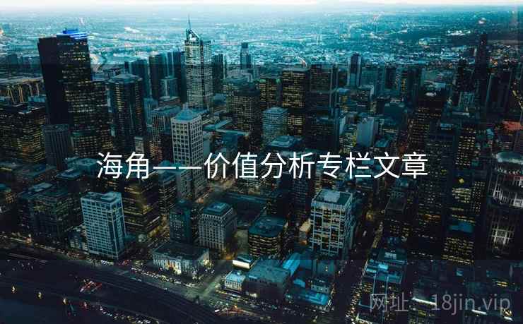 海角——价值分析专栏文章